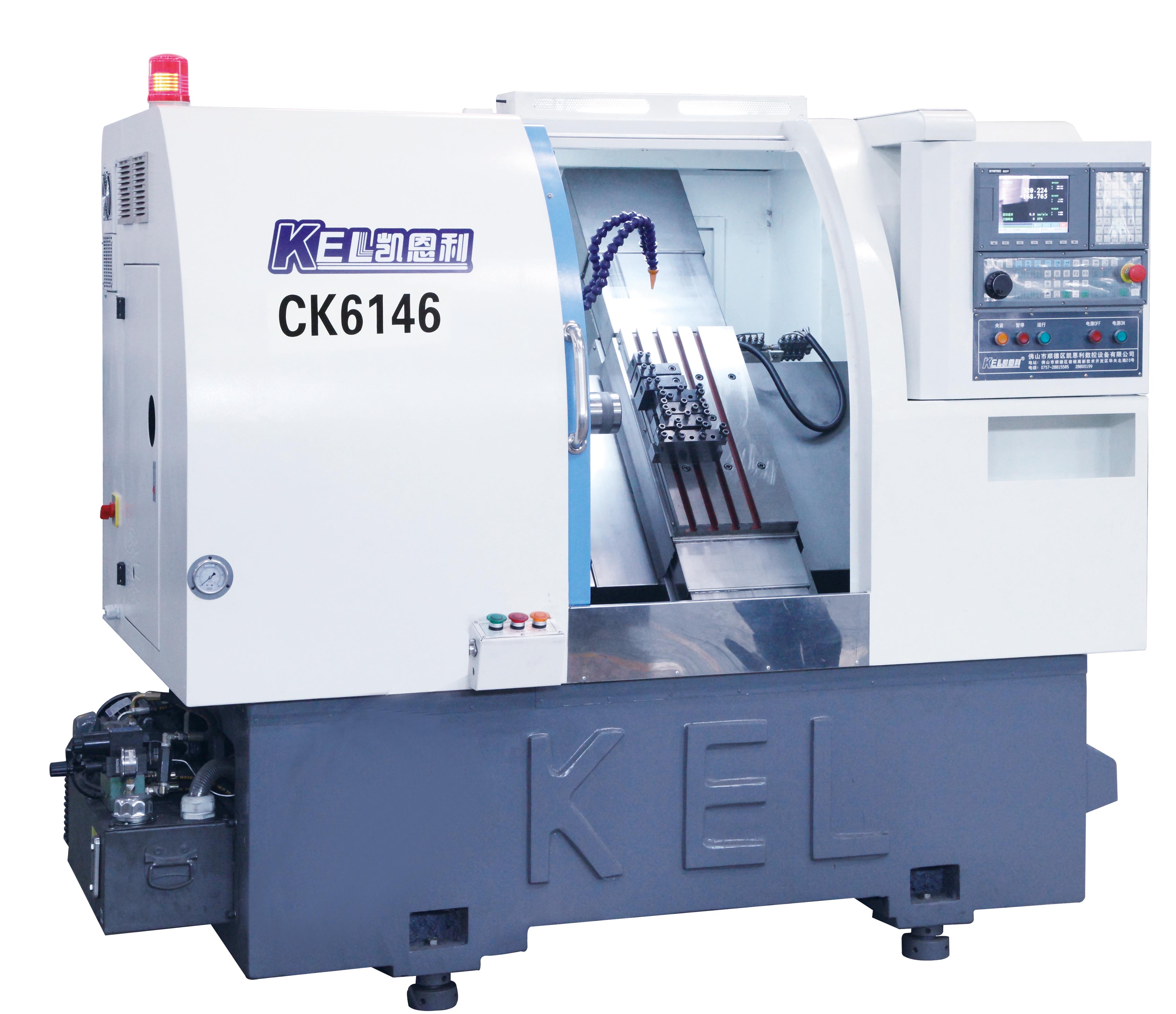 CKX6146C∠45斜床身排刀機（X軸行程850mm、Z軸行程280mm）排刀機—標準配置 數(shù)控車床